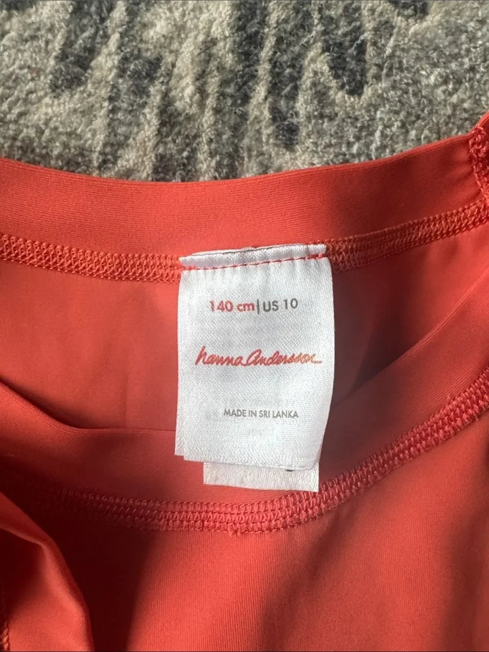 Hanna Andersson Swim Shorts and Rash Guard Set